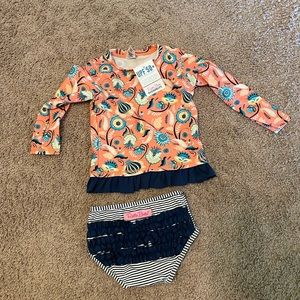 Adorable 3T ruffle butts swim set!